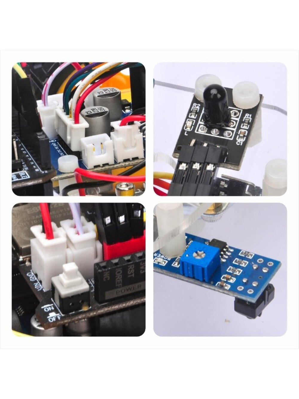 2WD Robot Car Starter Kit for Arduino - Smart Educational Robotics, Build & Code - Picture 8 of 9